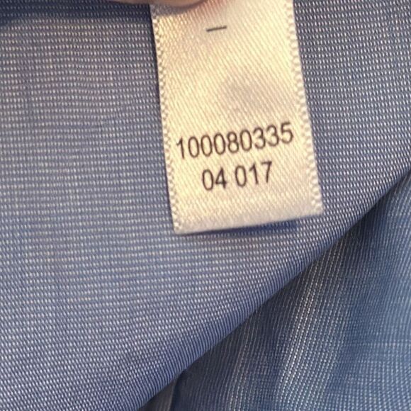 Brooks Brothers Mens Lightweight Advantage Chino Clark Blue Dress Pants W36/L30 - Picture 8 of 8